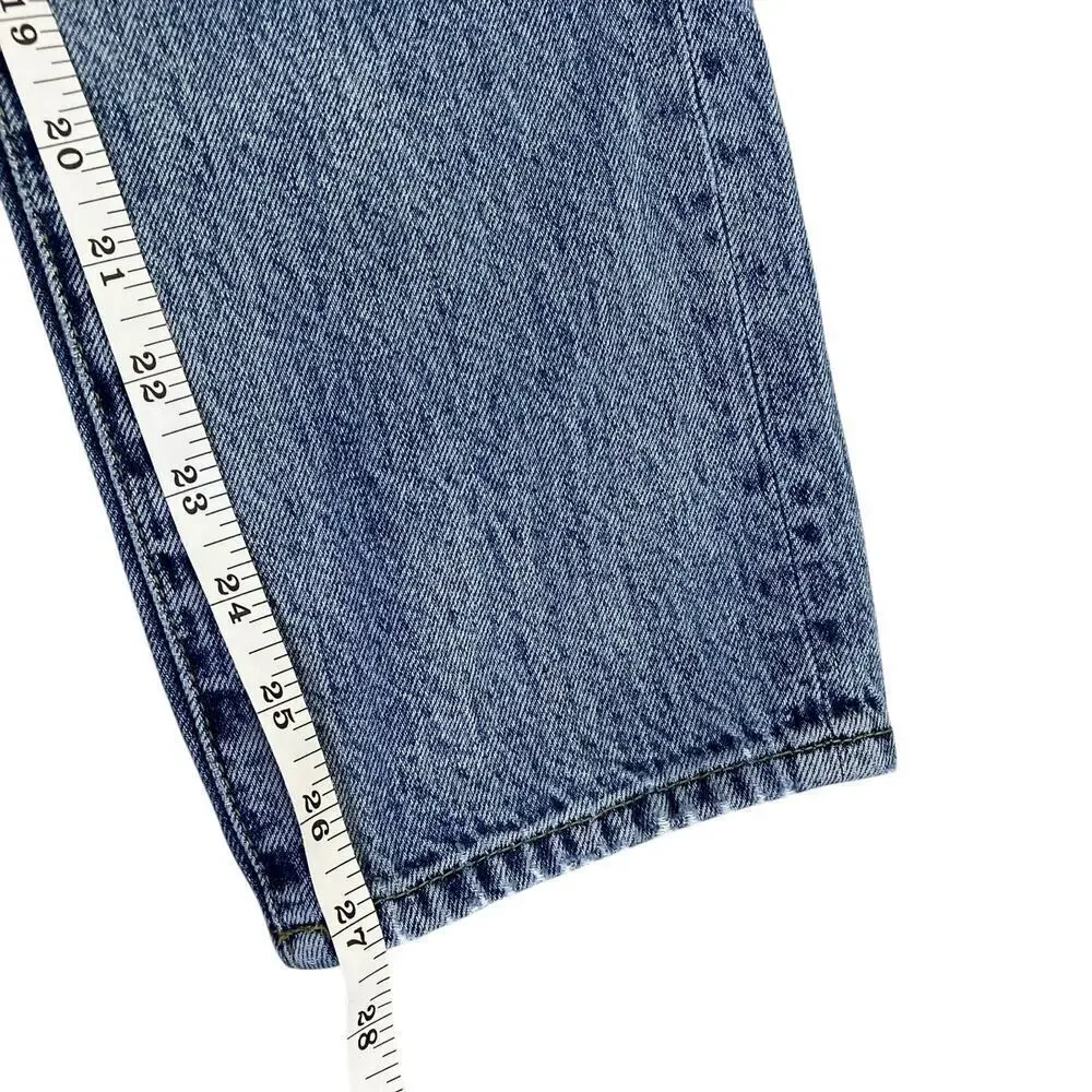 Pistola Sz 27 Keaton High Rise Slim Straight in Playday Wash 90s Ankle Casual - Picture 12 of 16